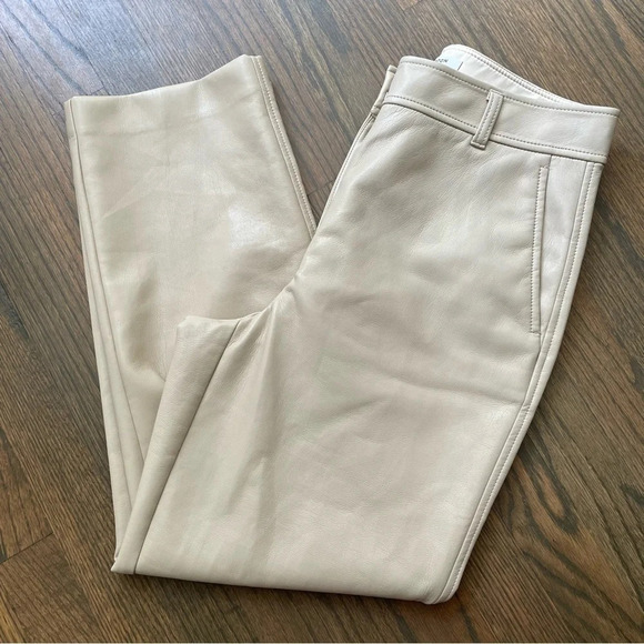 Aritzia Babaton Soft Vegan Leather Pant size 8 - Picture 8 of 10
